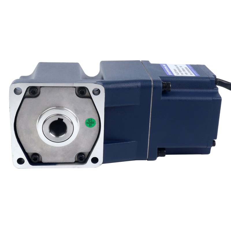 24V 150W 100RPM 기어드 BLDC 모터 10.07Nm(1425.99oz.in) 30:1 직각 기어박스 - F55B150-24GU-30S/5GU30RC | StepperOnline 24V 150W 100RPM 기어드 BLDC 모터 10.07Nm(1425.99oz.in) 30:1 직각 기어박스 - F55B150-24GU-30S/5GU30RC | StepperOnline