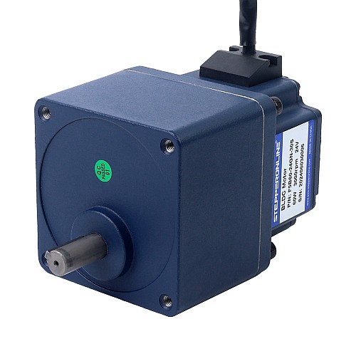 24V 60W 300RPM 기어박스가 있는 브러시리스 DC 모터 1.55Nm(219.50oz.in) 10:1 스퍼 기어박스 - F5B60-24GN-30S/5GN10K | StepperOnline