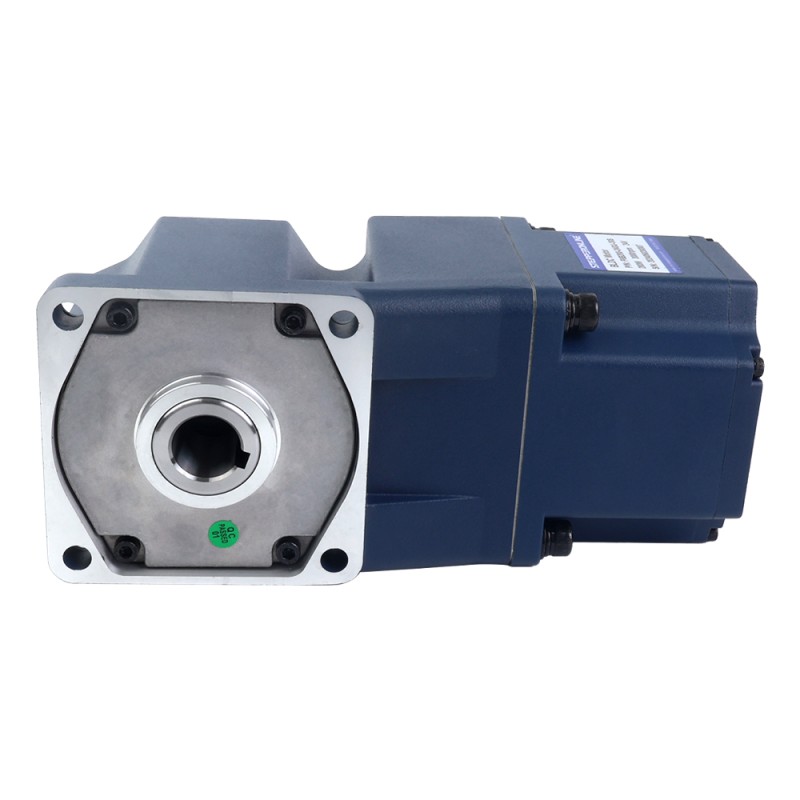 48V 200W 100RPM 기어드 BLDC 모터 14.03Nm(1986.97oz.in) 30:1 직각 기어박스 - F6B200-48GU-30S/6GU30RC | StepperOnline