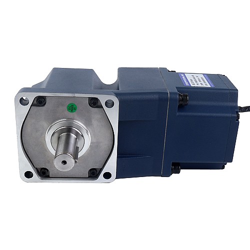 48V 200W 300RPM 기어드 BLDC 모터 4.53Nm(640.96oz.in) 10:1 직각 기어박스 - F6B200-48GU-30S/6GU10RT | StepperOnline