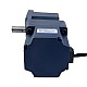 48V 200W 300RPM 기어드 BLDC 모터 4.53Nm(640.96oz.in) 10:1 직각 기어박스 - F6B200-48GU-30S/6GU10RT | StepperOnline