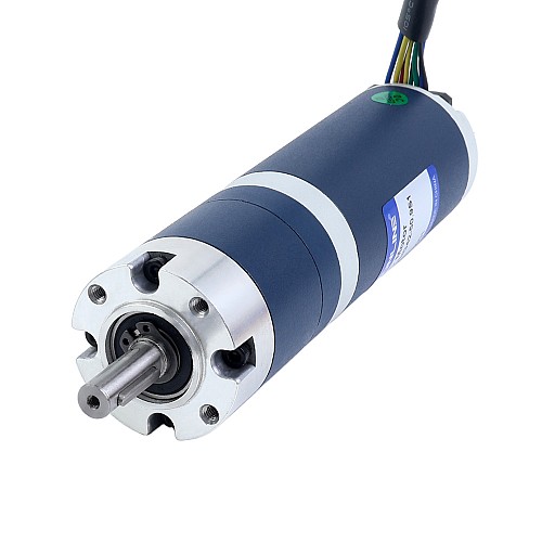 24V 30W 59RPM 기어드 브러시리스 DC 모터 3.50Nm(495.64oz.in) 50.9:1 플래너터리 기어박스 - M42B30-24P-30S/G42-50.9S1 | StepperOnline