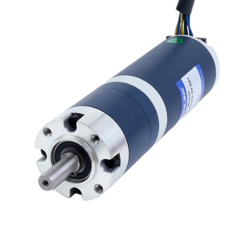 24V 30W 30RPM 기어드 브러시리스 DC 모터 6.90Nm(977.12oz.in) 99.5:1 플래너터리 기어박스 - M42B30-24P-30S/G42-99.5S1 | StepperOnline