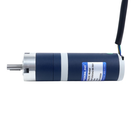 24V 30W 30RPM 기어드 브러시리스 DC 모터 6.90Nm(977.12oz.in) 99.5:1 플래너터리 기어박스 - M42B30-24P-30S/G42-99.5S1 | StepperOnline
