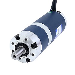 24V 60W 120RPM 기어드 브러시리스 DC 모터 3.80Nm(538.12oz.in) 25:1 플래너터리 기어박스