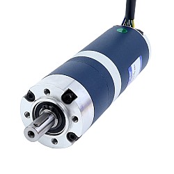 24V 60W 58.9RPM 기어드 브러시리스 DC 모터 7.00Nm(991.28oz.in) 50.9:1 플래너터리 기어박스