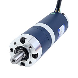 24V 60W 30.1RPM 기어드 브러시리스 DC 모터 13.80Nm(1954.24oz.in) 99.5:1 플래너터리 기어박스