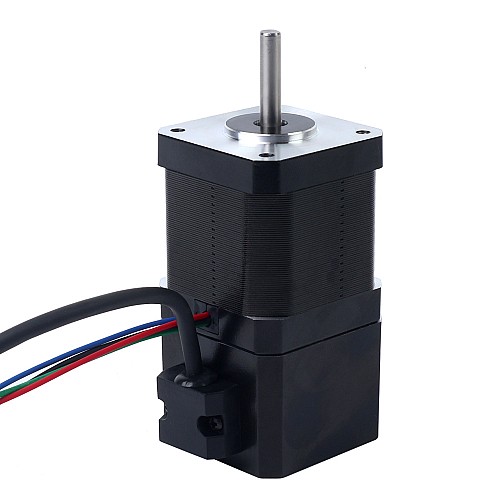 Nema 17 스테퍼 모터 0.52Nm(73.64oz.in) 24V 3.7W 전자기 브레이크 포함 - 17HS19-2004D-B070 | StepperOnline Nema 17 스테퍼 모터 0.52Nm(73.64oz.in) 24V 3.7W 전자기 브레이크 포함 - 17HS19-2004D-B070 | StepperOnline