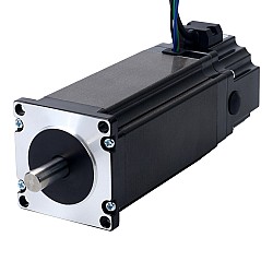 Nema 23 스테퍼 모터 4.2Nm(594.77oz.in) 24V 4.5W 전자기 브레이크 포함
