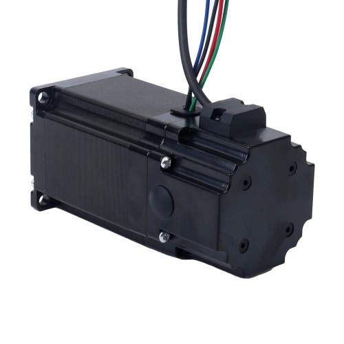 Nema 23 스테퍼 모터 2.0Nm(283.22oz.in) 24V 4.5W 전자기 브레이크 포함 - 23HS30-5004D-B280 | StepperOnline