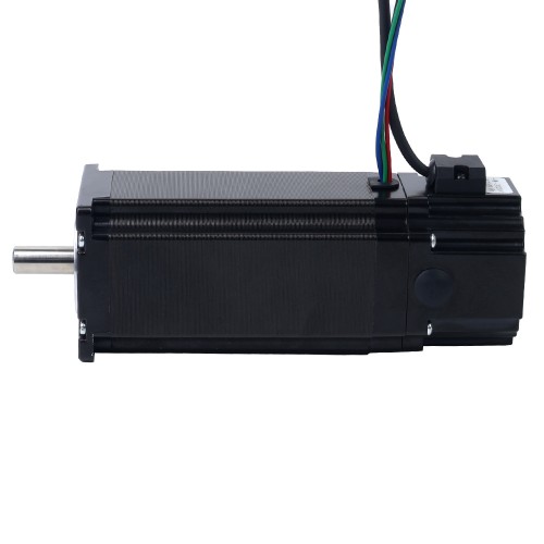 Nema 23 스테퍼 모터 4.2Nm(594.77oz.in) 24V 4.5W 전자기 브레이크 포함 - 23HS45-4204D-B280 | StepperOnline