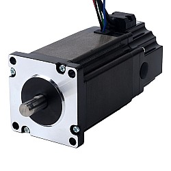Nema 24 스테퍼 모터 3.0Nm(424.83oz.in) 24V 4.5W 전자기 브레이크 포함