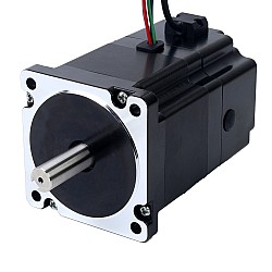 Nema 34 스테퍼 모터 4.8Nm(679.74oz.in) 24V 6.8W 전자기 브레이크 포함