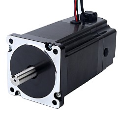 Nema 34 스테퍼 모터 8.5Nm(1203.70oz.in) 24V 6.8W 전자기 브레이크 포함