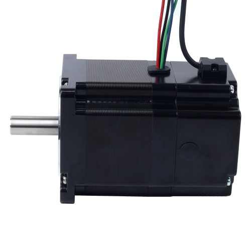 Nema 34 스테퍼 모터 4.8Nm(679.74oz.in) 24V 6.8W 전자기 브레이크 포함 - 34HS31-6004D-B700 | StepperOnline
