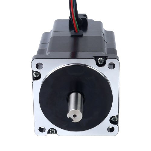 Nema 34 스테퍼 모터 4.8Nm(679.74oz.in) 24V 6.8W 전자기 브레이크 포함 - 34HS31-6004D-B700 | StepperOnline