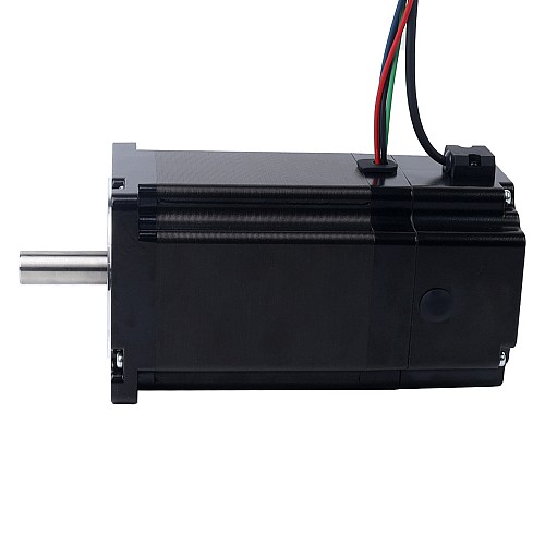 Nema 34 스테퍼 모터 8.5Nm(1203.70oz.in) 24V 6.8W 전자기 브레이크 포함 - 34HS46-6004D-B700 | StepperOnline