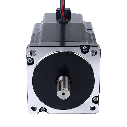 Nema 34 스테퍼 모터 8.5Nm(1203.70oz.in) 24V 6.8W 전자기 브레이크 포함 - 34HS46-6004D-B700 | StepperOnline