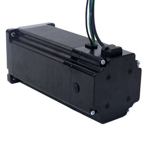 Nema 34 스테퍼 모터 13.0Nm(1840.95oz.in) 24V 6.8W 전자기 브레이크 포함 - 34HS61-6004D-B700 | StepperOnline Nema 34 스테퍼 모터 13.0Nm(1840.95oz.in) 24V 6.8W 전자기 브레이크 포함 - 34HS61-6004D-B700 | StepperOnline