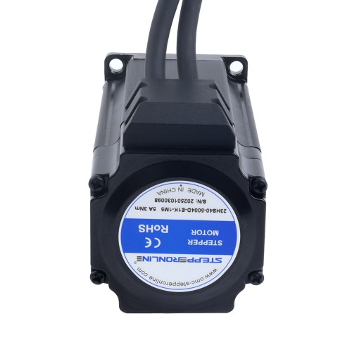 S 시리즈 Nema 23 클로즈드 루프 스테퍼 모터 3.00Nm(424.83oz.in) 인코더 1000PPR(4000CPR) - 23HS40-5004D-E1K-1M5 | StepperOnline