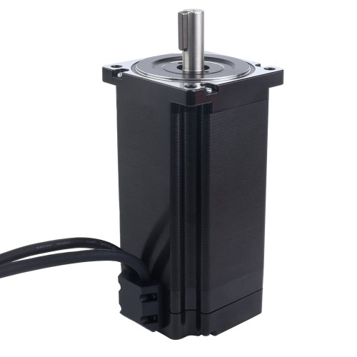 S 시리즈 Nema 34 클로즈드 루프 스테퍼 모터 12.00Nm(1699.34oz.in) 인코더 1000PPR(4000CPR) - 34HS59-6004D-E1K-1M5 | StepperOnline