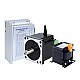 YS 시리즈 1축 스테퍼 CNC 키트 4.8Nm(679.74oz.in) Nema 34 스테퍼 모터 및 드라이버 및 AC 변압기 - 1-DM860Y-TR48 | StepperOnline