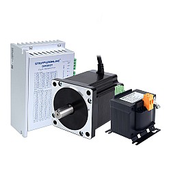 YS 시리즈 1축 스테퍼 CNC 키트 8.0Nm(1132.89oz.in) Nema 34 스테퍼 모터 및 드라이버 및 AC 변압기