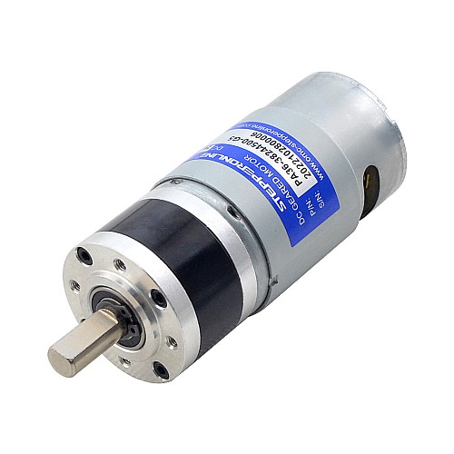 브러시 24V DC 기어 모터1Kg.cm/634RPM w/ 5.2:1 유성 기어박스 브러시 24V DC 기어 모터1Kg.cm/634RPM w/ 5.2:1 유성 기어박스