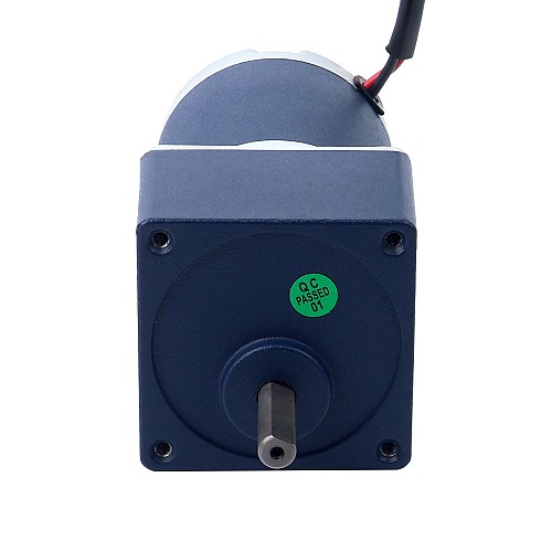 브러시형 12V 10W 1.16Nm(164.27oz.in) 60RPM 50:1 스퍼 기어박스 DC 기어 모터 포함 - F2D10-12GN-30S/2GN50K | StepperOnline