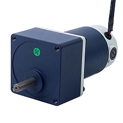 브러시형 12V 40W 2.14Nm(303.05oz.in) 90RPM 20:1 스퍼 기어박스 DC 기어 모터 포함