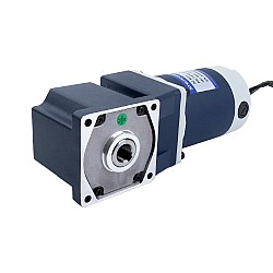 브러시형 24V 60W 8.00Nm(1132.90oz.in) 10RPM, 180:1 직각 기어박스 DC 기어 모터 포함