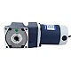 브러시형 24V 60W 8.00Nm(1132.90oz.in) 30RPM, 100:1 직각 기어박스 DC 기어 모터 포함 - F4D60-24GN-30S/4GN100RC | StepperOnline