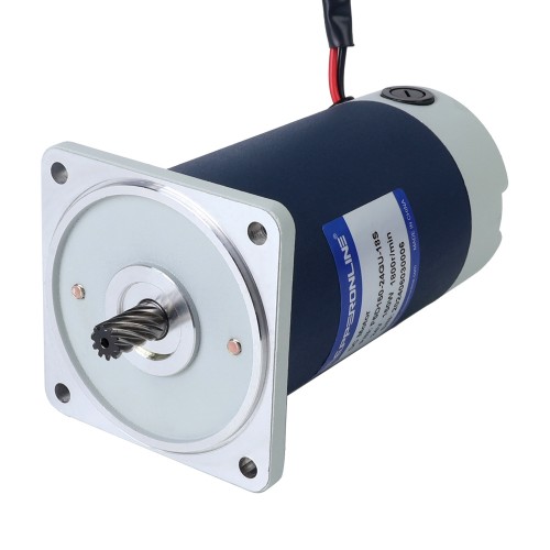 브러시형 24V 150W 23.85Nm(2832.23oz.in) 60RPM 30:1 스퍼 기어박스 DC 기어 모터 포함 - F5D150-24GU-18S/5GU30KB | StepperOnline