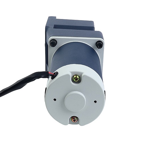 브러시형 24V 150W 20.00Nm(2832.24oz.in) 30RPM, 100:1 직각 기어박스 DC 기어 모터 포함 - F5D150-24GU-30S/5GU100RC | StepperOnline