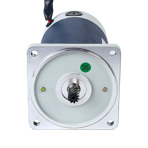 브러시형 24V 150W 7.16Nm(1013.94oz.in) 200RPM 15:1 스퍼 기어박스 DC 기어 모터 포함 - F5D150-24GU-30S/5GU15KB | StepperOnline