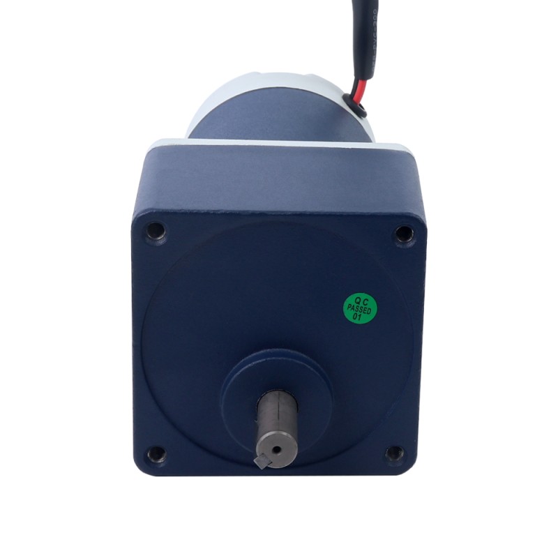 브러시형 12V 60W 10.00Nm(1416.12oz.in) 9RPM 200:1 스퍼 기어박스 DC 기어 모터 포함 - F5D60-12GN-18S/5GN200K | StepperOnline