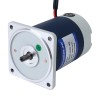 브러시형 24V 60W 10.00Nm(1416.12oz.in) 9RPM 200:1 스퍼 기어박스 DC 기어 모터 포함 - F5D60-24GN-18S/5GN200K | StepperOnline