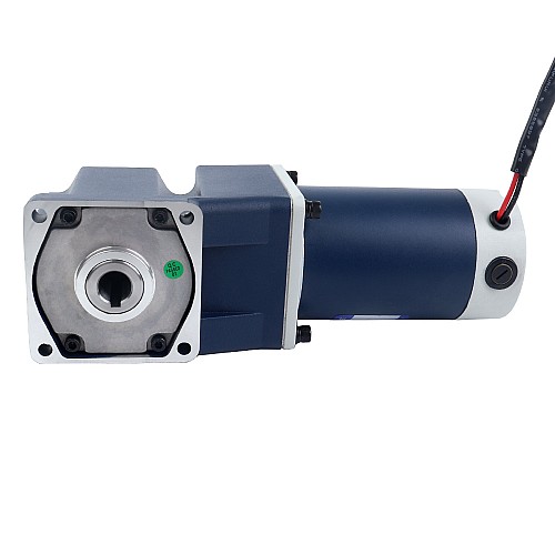 브러시형 24V 90W 20.00Nm(2832.24oz.in) 10RPM, 180:1 직각 기어박스 DC 기어 모터 포함 - F5D90-24GU-18S/5GU180RC | StepperOnline