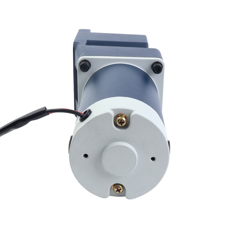 브러시형 12V 90W 10.06Nm(1424.62oz.in) 60RPM, 30:1 직각 기어박스 DC 기어 모터 포함 - F5D90-12GU-18S/5GU30RC | StepperOnline