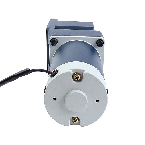 브러시형 24V 90W 20.00Nm(2832.24oz.in) 10RPM, 180:1 직각 기어박스 DC 기어 모터 포함 - F5D90-24GU-18S/5GU180RC | StepperOnline