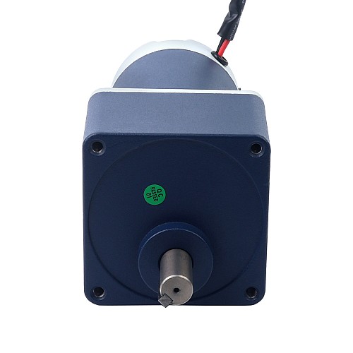 브러시형 12V 90W 5.22Nm(739.21oz.in) 120RPM 15:1 스퍼 기어박스 DC 기어 모터 포함 - F5D90-12GU-18S/5GU15KB | StepperOnline