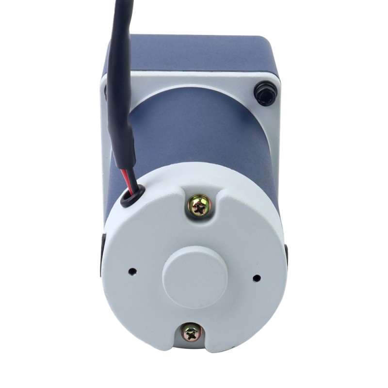 브러시형 24V 90W 20.00Nm(2832.23oz.in) 9RPM 200:1 스퍼 기어박스 DC 기어 모터 포함 - F5D90-24GU-18S/5GU200KB | StepperOnline