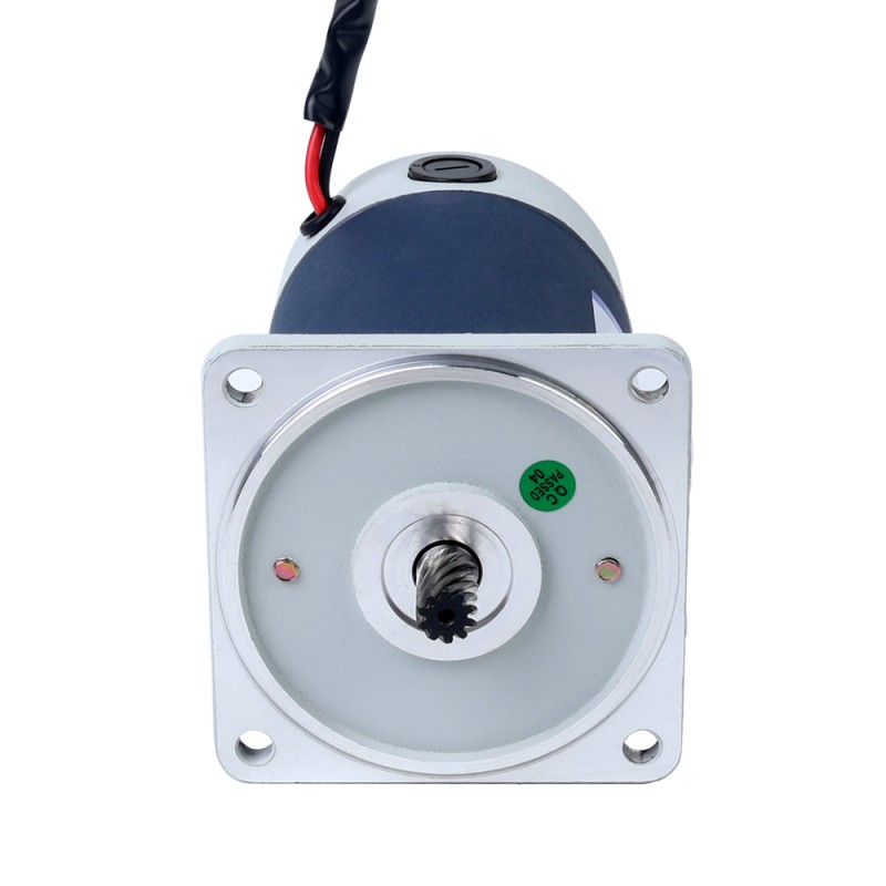 브러시형 24V 90W 20.00Nm(2832.23oz.in) 9RPM 200:1 스퍼 기어박스 DC 기어 모터 포함 - F5D90-24GU-18S/5GU200KB | StepperOnline