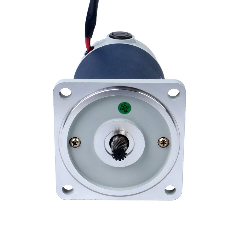 브러시형 24V 250W 10.74Nm(1520.91oz.in) 180RPM 10:1 스퍼 기어박스 DC 기어 모터 포함 - F6D250-24GU-18S/6GU10K | StepperOnline