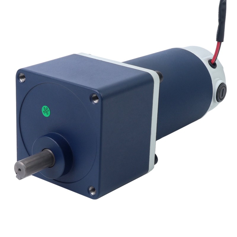 브러시형 24V 250W 1.93Nm(273.31oz.in) 999RPM 3:1 스퍼 기어박스 DC 기어 모터 포함 - F6D250-24GU-30S/6GU3K | StepperOnline
