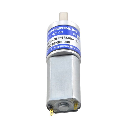 브러시 12V DC 기어 모터0.27Kg.cm/456RPM w/ 22.56:1 유성 기어박스