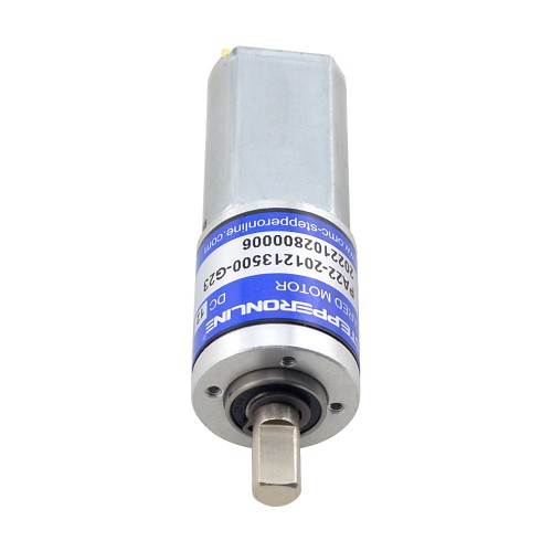 브러시 12V DC 기어 모터0.27Kg.cm/456RPM w/ 22.56:1 유성 기어박스