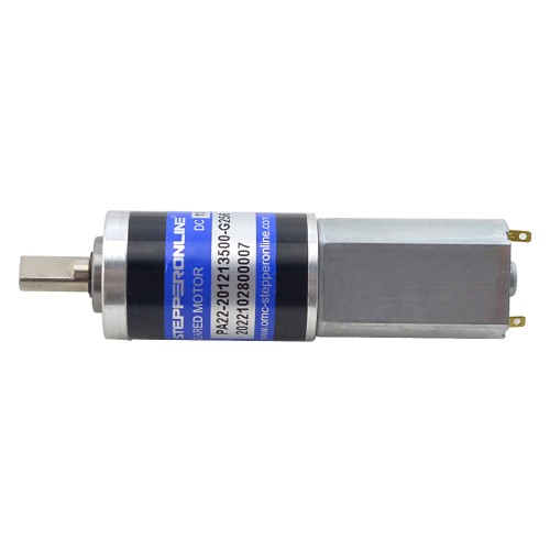 브러시 12V DC 기어 모터2.3Kg.cm/41RPM w/ 256:1 유성 기어박스