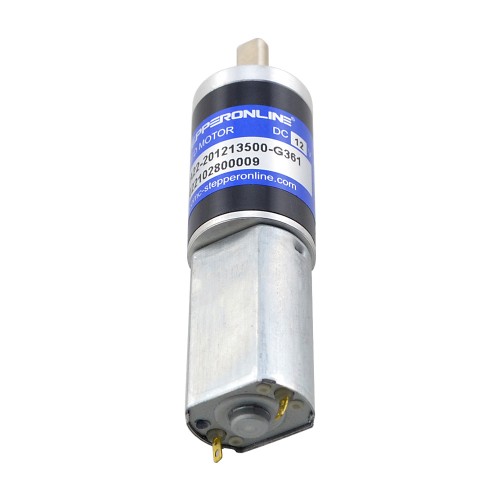 브러시 12V DC 기어 모터3.2Kg.cm/29RPM w/ 361:1 유성 기어박스 브러시 12V DC 기어 모터3.2Kg.cm/29RPM w/ 361:1 유성 기어박스