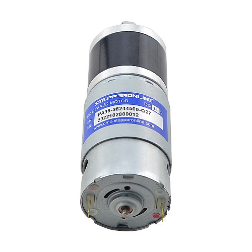 브러시 24V DC 기어 모터4.7Kg.cm/123RPM w/ 26.8:1 유성 기어박스 브러시 24V DC 기어 모터4.7Kg.cm/123RPM w/ 26.8:1 유성 기어박스